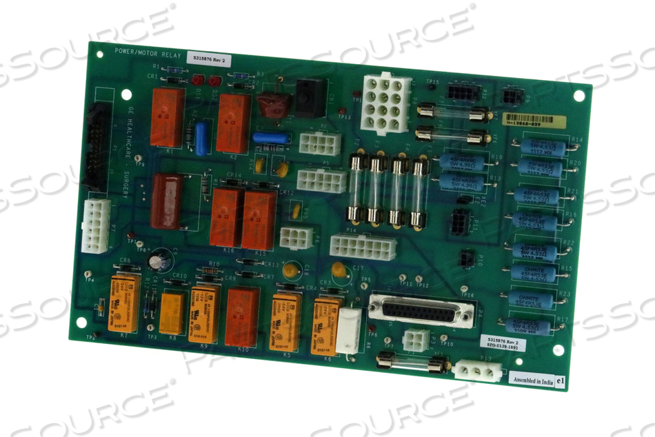 POWER/MOTOR RELAY PCB, MF POWER/MOTOR RELAY PCB, MF