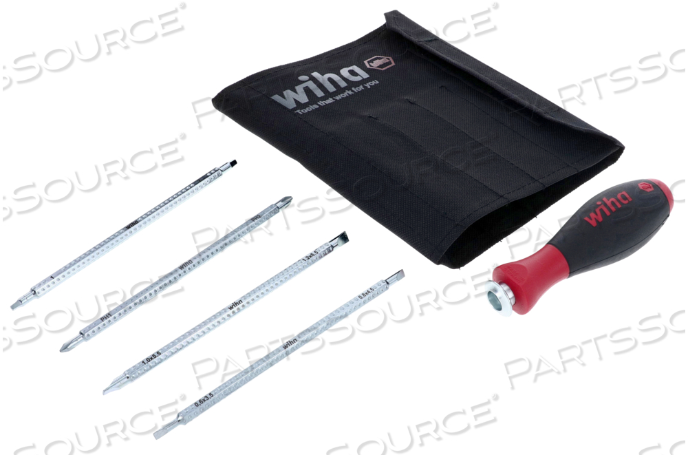 5 PIECE DRIVE-LOC VI COMBINATION BLADE SET by Wiha Tools 5 PIECE DRIVE-LOC VI COMBINATION BLADE SET by Wiha Tools