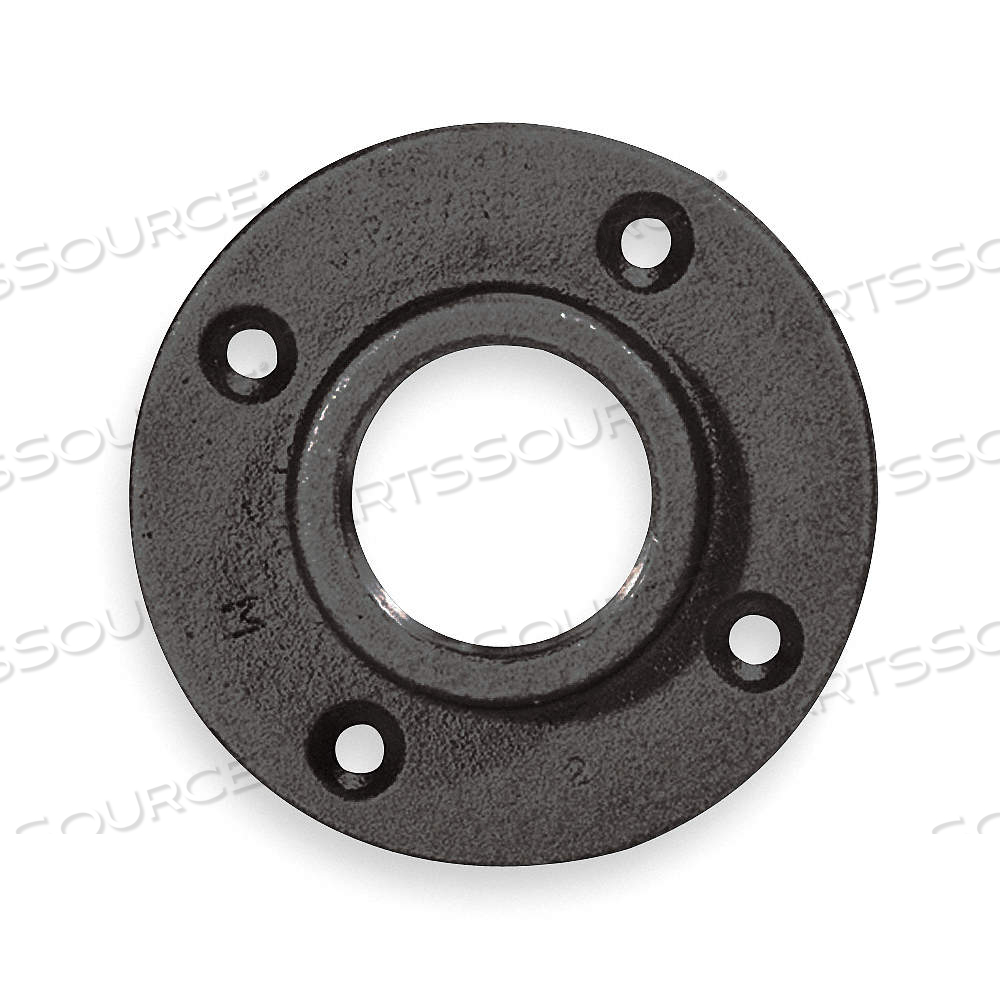 PIPE FLANGE, MALLEABLE IRON, FLOOR FLANGE, 2 IN PIPE SIZE, FLOOR FLANGE, CLASS 150 by Approved Vendor