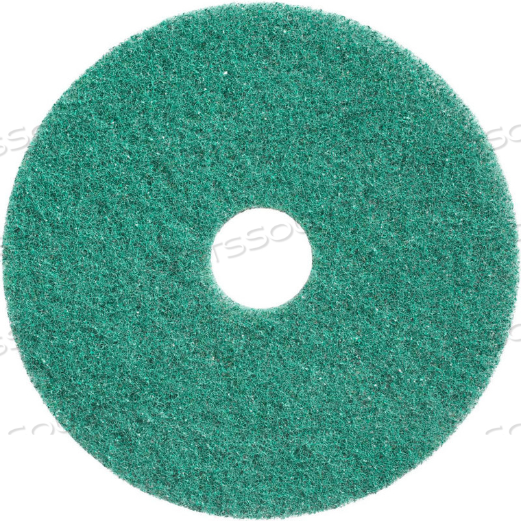 DIAMOND POLISHING 20" POLISHING PAD, 3000 GRIT, GREEN, 2 PER CASE by Americo Manufacturing Co.