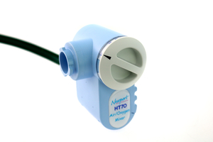 MIXER, WITH GREEN HOSE, DISS FITTING by Newport Medical Instruments (a division of Covidien)