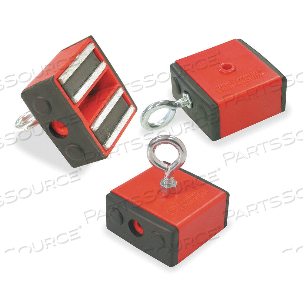 ENCASED LIFTING MAGNET, CERAMIC, 100 LB MAX. PULL, 2 IN OVERALL LG by Approved Vendor ENCASED LIFTING MAGNET, CERAMIC, 100 LB MAX. PULL, 2 IN OVERALL LG by Approved Vendor