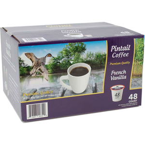 FRENCH VANILLA, MEDIUM ROAST, 0.53 OZ., 48 K-CUPS/BOX by Pintail Coffee, Inc.