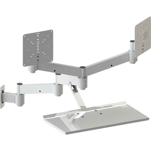 DUAL MONITOR ARM FOR SYSTEMS ASSEMBLY TABLES by Built International, Inc.