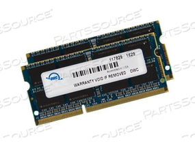 DDR3, KIT, 32 GB: 2 X 16 GB, SO-DIMM 204-PIN, 1600 MHZ / PC3-12800, CL11, 1.35 V, UNBUFFERED, NON-ECC, FOR APPLE IMAC WITH RETINA 5K DISPLAY, WIT by Other World Computing