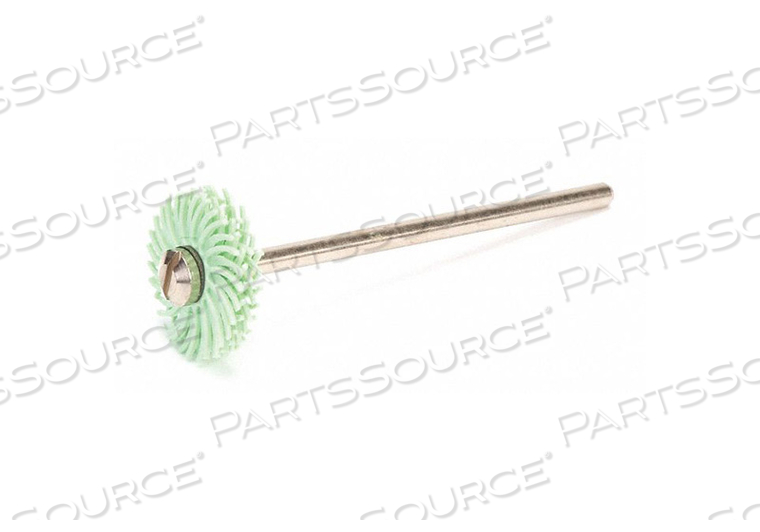 7000046127 SCOTCH-BRITE™ BRISTLE DISC, 9/16 INCH, CERAMIC, CURVED, LIGHT GREEN by 3M Consumer