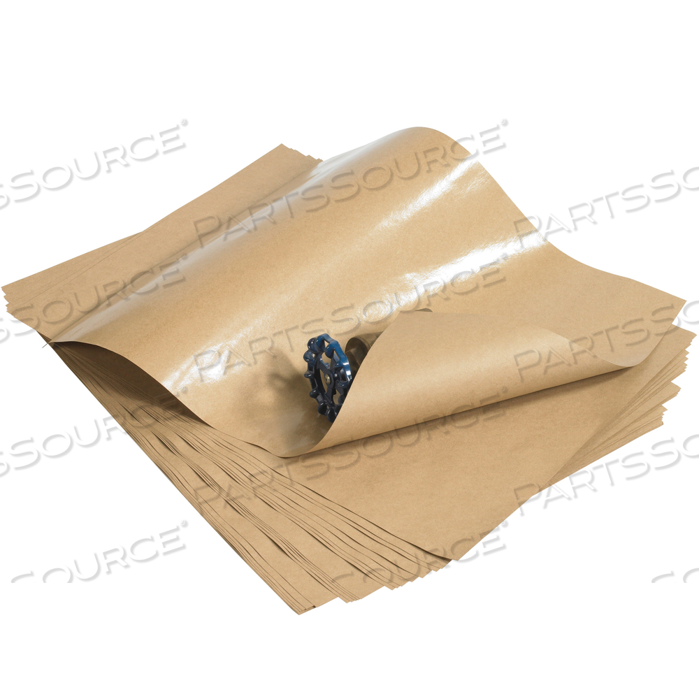 POLY COATED KRAFT PAPER SHEET, 50#, 18" X 24", KRAFT, 830 SHEETS by BOX Partners (Box Acquisitions, LLC)