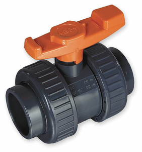 PVC BALL VALVE UNION SOCKET/FNPT 1 IN by GF Piping Systems