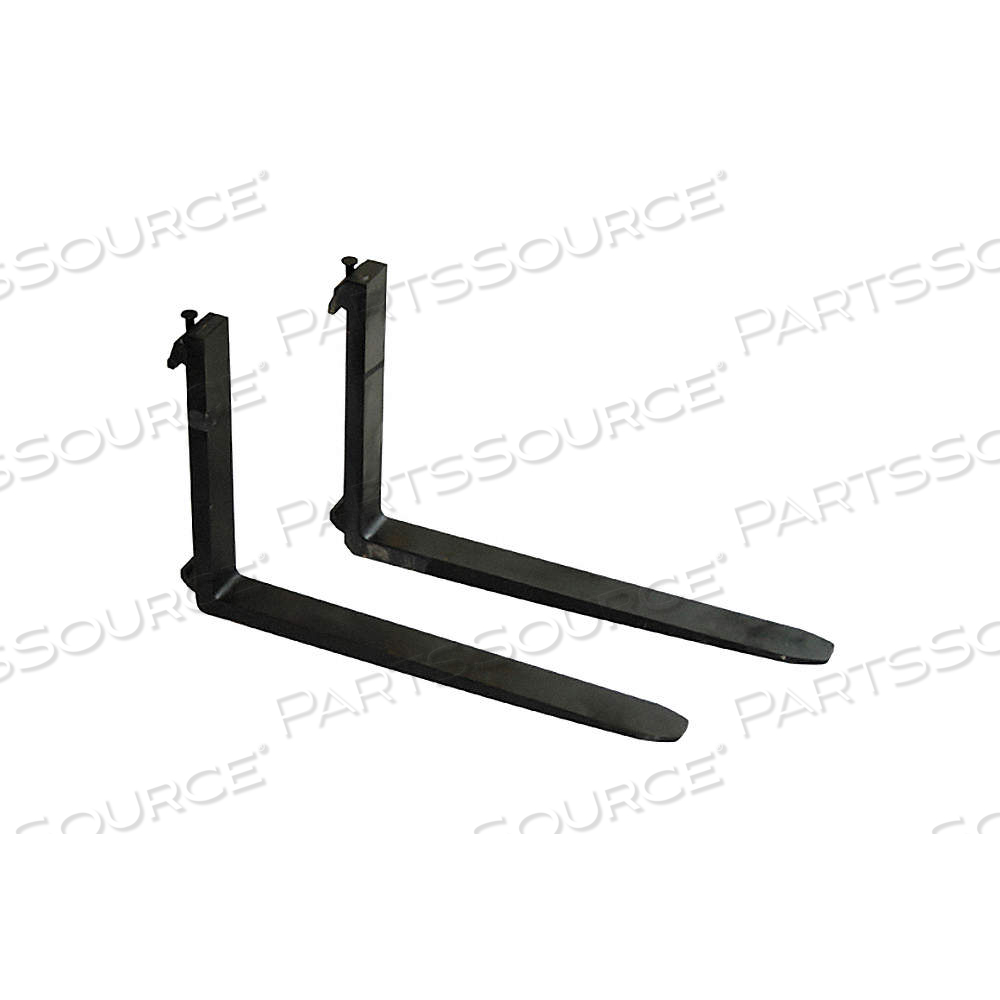 FORKLIFT FORKS, FORK, 4 IN FORK WD, 48 IN FORK LG, 3,000 LB MAX LOAD CAPACITY, 1 PR by Approved Vendor