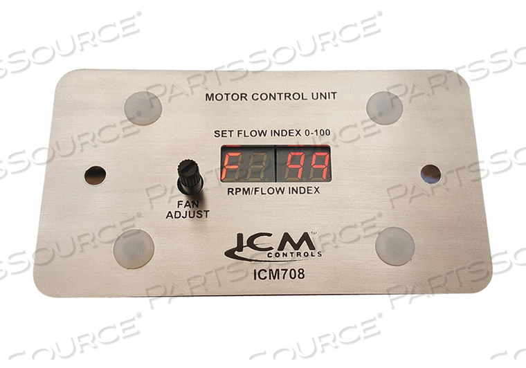 SPEED CONTROL ROTARY 0.1A SILVER by ICM Controls