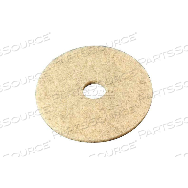 20" BURNISHING PAD, TAN, 5 PER CASE by 3M Consumer