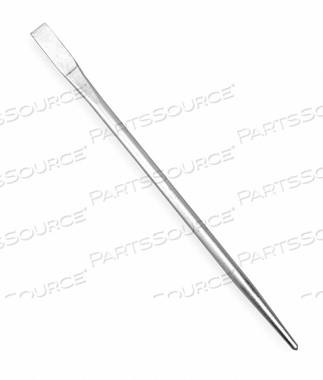 ALIGNMENT PRY BAR, END STYLE CHISEL, POINT, OVERALL LENGTH 30 IN, END ANGLE STYLE OFFSET, STRAIGHT, TETHER READY NO, FEATURES FULLY THROUGH  by Westward