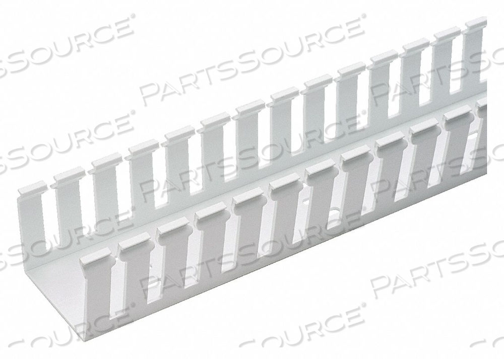 DUCT, WIRING; PVC; WIDE SLOT; FLUSH; 1.5 IN. X 2 IN. X 6 FT.; WHITE by Panduit