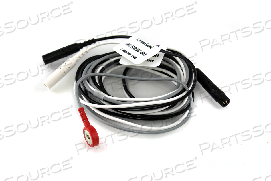 5 FT PATIENT LEAD by Life-Tech (LABORIE) 5 FT PATIENT LEAD by Life-Tech (LABORIE)