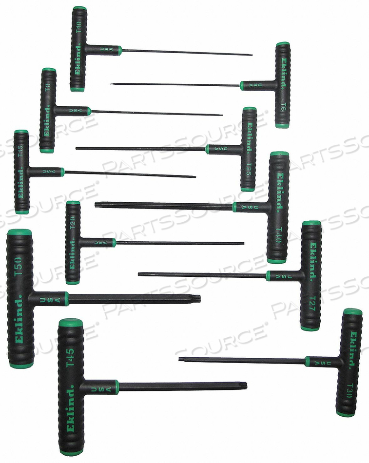 TORX KEY SET 11 PIECES by Eklind Tool Company