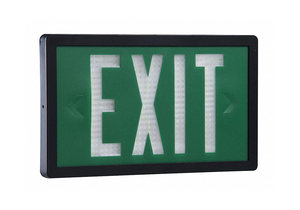 SELF-LUMINOUS EXIT SIGN 20 YR. 2 FACE by Isolite