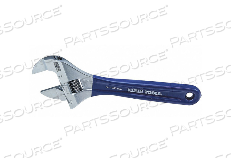 WRENCH SLIM-JAW ADJUSTABLE 8 by Klein Tools