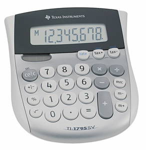MINIDESK CALCULATOR LCD 8 DIGIT by Texas Instruments MINIDESK CALCULATOR LCD 8 DIGIT by Texas Instruments