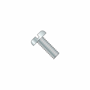 M8 X 1.25 X 25MM MACHINE SCREW - SLOTTED PAN HEAD - STEEL - ZINC - DIN 125B - PKG OF 100 by Titan Fasteners