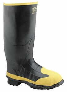 RUBBER BOOT MEN'S 10 KNEE BLACK PR by Lacrosse