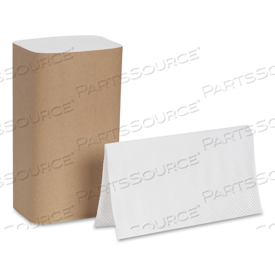 PACIFIC BLUE BASIC S-FOLD PAPER TOWELS, 10.25 X 9.25, WHITE by Georgia-Pacific