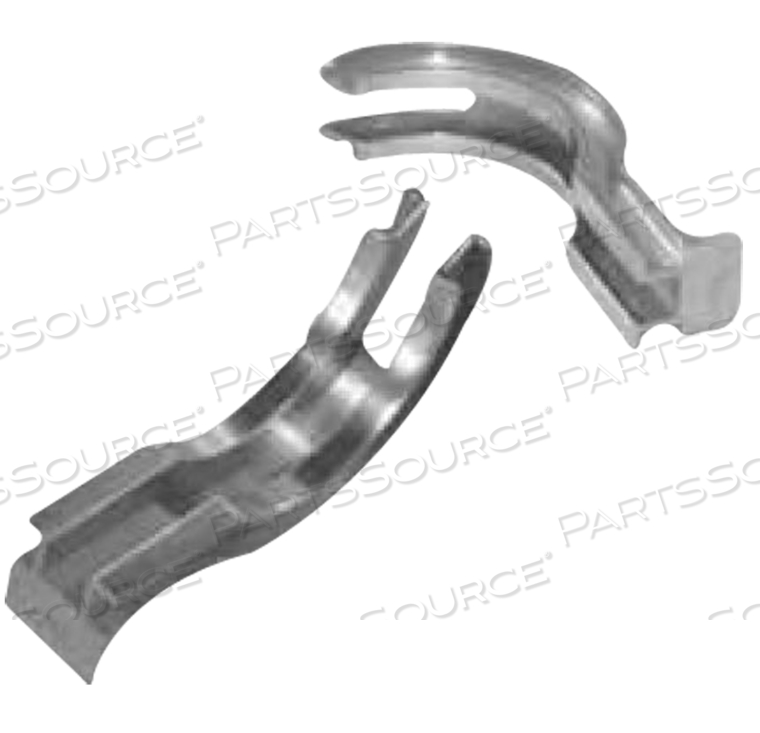 AIRWAY, ORAL, PATIL-SYRACUSE, SIZE 2, W/MID-LINE PASSAGE FOR ENDOSCOPE, ALUMINUM by Anesthesia Associates