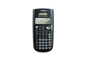 SCIENTIFIC CALCULATOR LCD 16X4 DIGIT by Texas Instruments