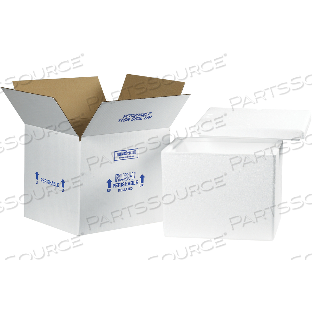 INSULATED SHIPPING KITS, 13 3/4" X 11 3/4" X 11 7/8", WHITE, 1/CASE by BOX Partners (Box Acquisitions, LLC)