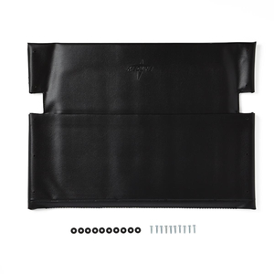 UPHOLSTERY, BACK, 29IN WIDTH, 26IN HEIGHT, BLACK, VINYL, 1.5IN THICKNESS, WITH HARDWARE, FOR PATIENTS ROOM CHAIRS, EXCEL BARIATRIC ALUMINUM by Medline Industries, Inc. UPHOLSTERY, BACK, 29IN WIDTH, 26IN HEIGHT, BLACK, VINYL, 1.5IN THICKNESS, WITH HARDWARE, FOR PATIENTS ROOM CHAIRS, EXCEL BARIATRIC ALUMINUM by Medline Industries, Inc.