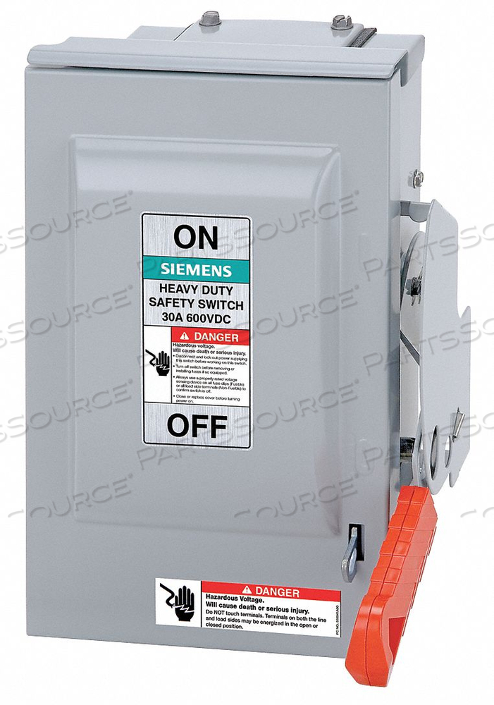 SOLAR DISCONNECT SWITCH 3 WIRES by Siemens SOLAR DISCONNECT SWITCH 3 WIRES by Siemens
