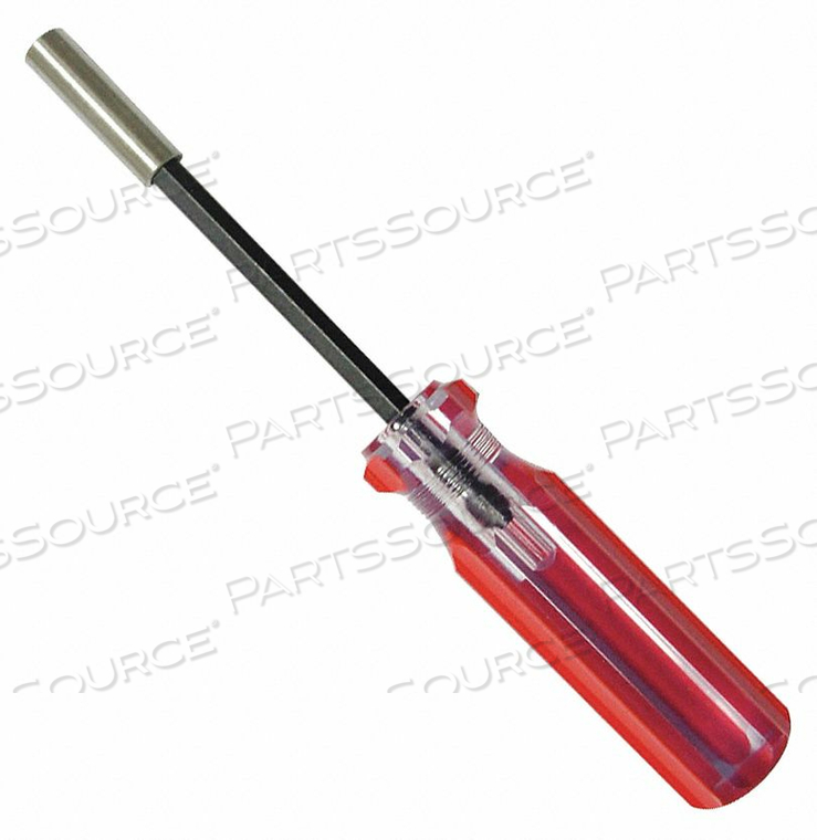 NUT DRIVER 1/4 SOLID FLUTED 4 