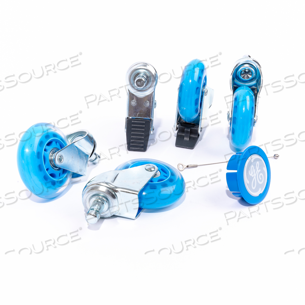 DINAMAP ROLLSTAND CASTERS SET WITH ANTI-STATIC DRAG by GE Medical Systems Information Technology (GEMSIT) DINAMAP ROLLSTAND CASTERS SET WITH ANTI-STATIC DRAG by GE Medical Systems Information Technology (GEMSIT)