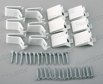 PILASTER CLIPS WHITE PK12 by John Sterling PILASTER CLIPS WHITE PK12 by John Sterling