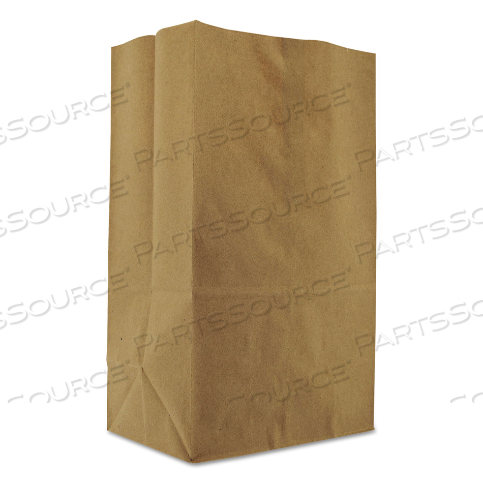 GROCERY BAG, 10 1/8 IN WD, 6 3/4 IN DP, 14 3/8 IN HT, 1/8 BBL, 57 LB BASIS WT, KRAFT by AJM Packaging Corporation