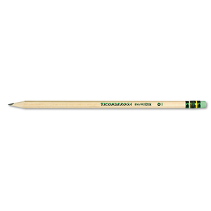 ENVIROSTIKS PENCIL, HB (#2), BLACK LEAD, NATURAL WOODGRAIN BARREL, DOZEN by Dixon Ticonderoga ENVIROSTIKS PENCIL, HB (#2), BLACK LEAD, NATURAL WOODGRAIN BARREL, DOZEN by Dixon Ticonderoga