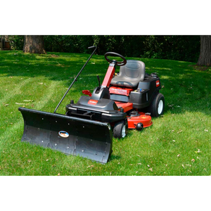 49"W X 19-1/2"H SNOW PLOW FOR TORO TIME CUTTER MOWERS WITH STEERING WHEEL by Nordic Plow LLC