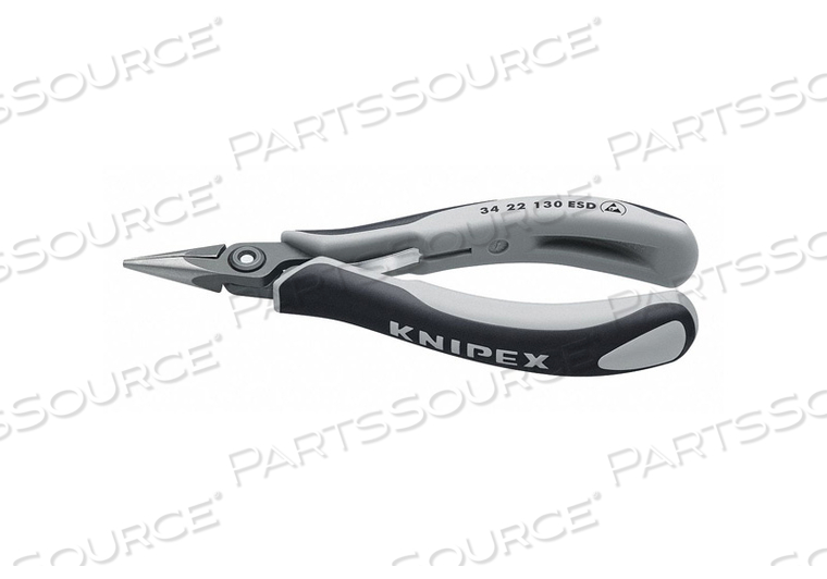 CHAIN NOSE PLIER 5-1/4 L SMOOTH by Knipex