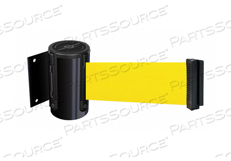 D0087 BELT BARRIER BLACK BELT COLOR YELLOW by Tensabarrier