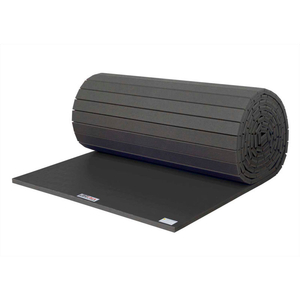 WRESTLING MAT 1-5/8" THICK 6' X 30' SINGLE ROLL BLACK by Ez Flex Sport Mats