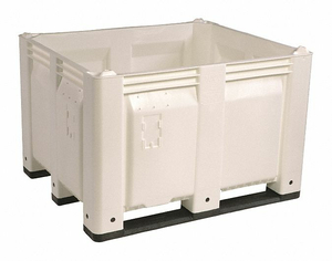 J2328 BULK CONTAINER WHITE 25-3/4IN.H by Decade Products