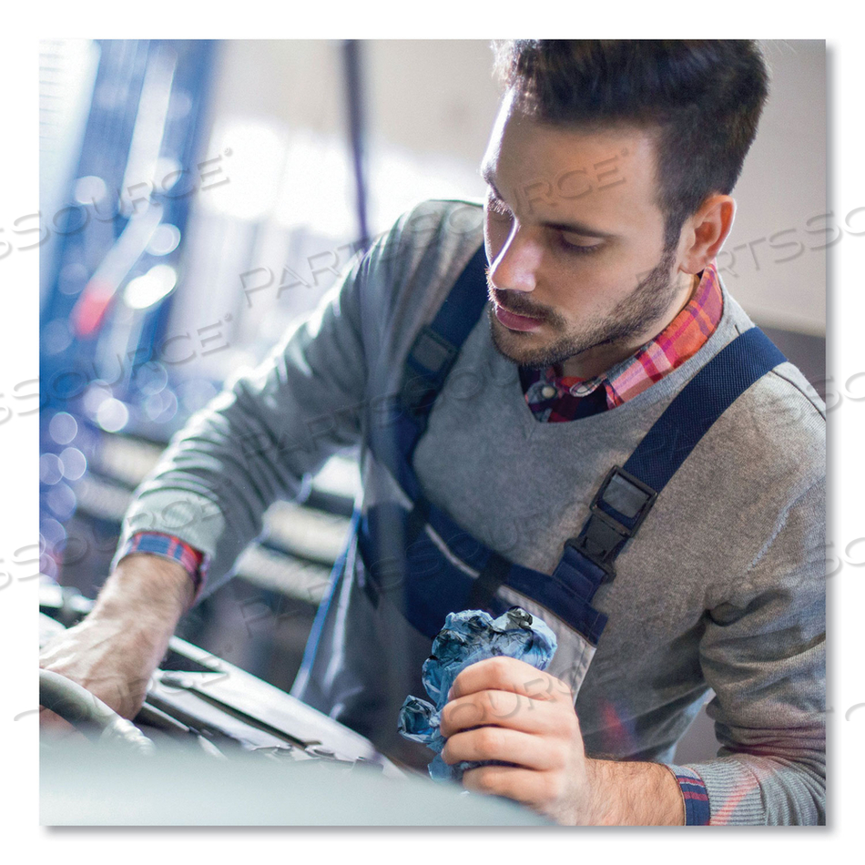 SHOP TOWELS, 1-PLY, 10.4 X 11, BLUE, 55/ROLL/PACK by Scott SHOP TOWELS, 1-PLY, 10.4 X 11, BLUE, 55/ROLL/PACK by Scott