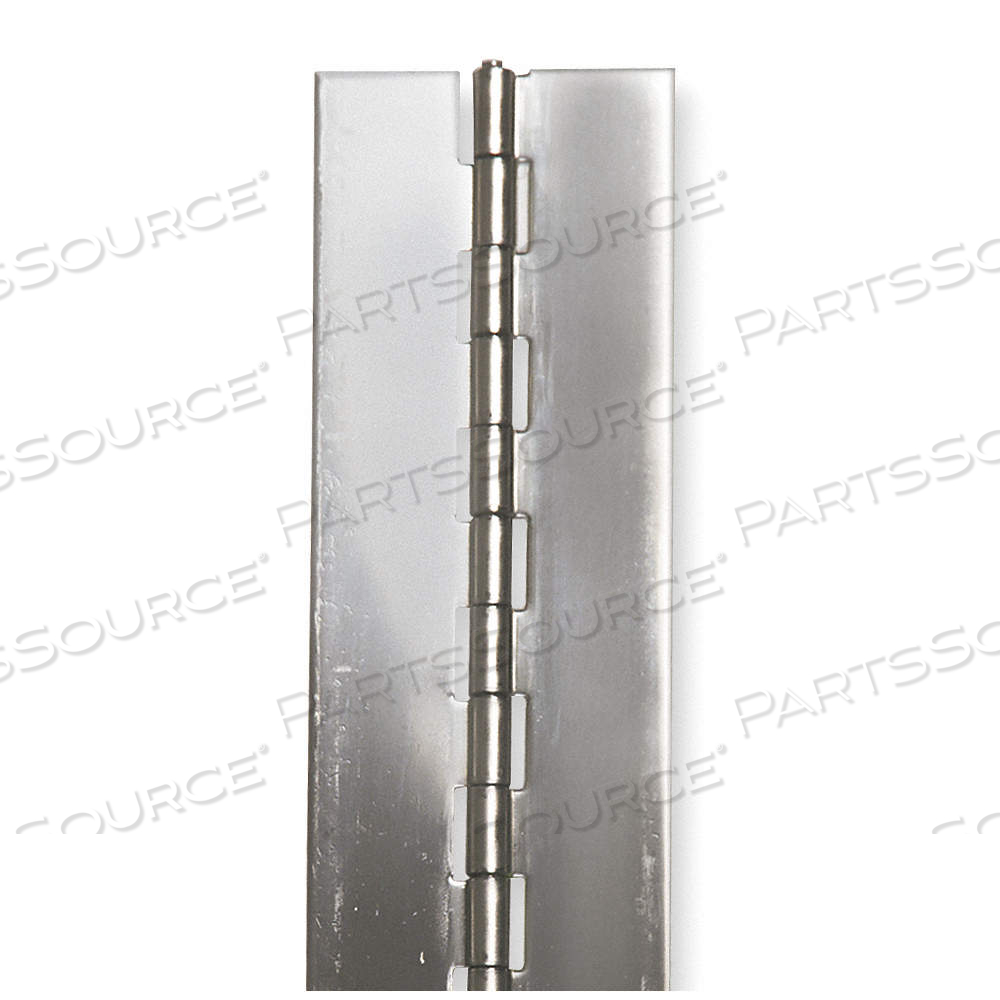 PIANO HINGE, STAINLESS STEEL, 72 IN LEAF HT, 3/4 IN LEAF WD by Approved Vendor PIANO HINGE, STAINLESS STEEL, 72 IN LEAF HT, 3/4 IN LEAF WD by Approved Vendor