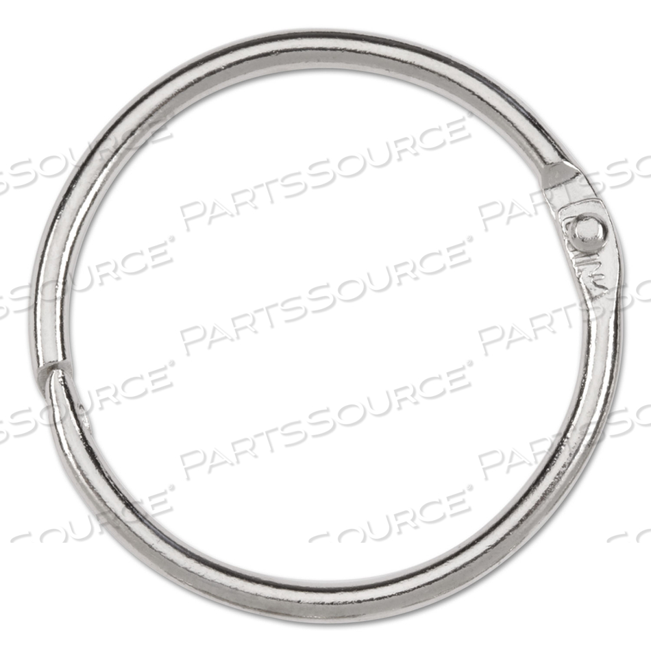 METAL BOOK RINGS, 1.5" DIAMETER by ACCO Brands METAL BOOK RINGS, 1.5" DIAMETER by ACCO Brands