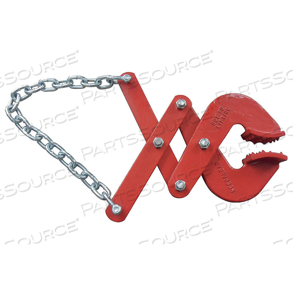 PALLET PULLER, DOUBLE SCISSOR, PULL CHAIN, 3 IN COMPATIBLE STRINGER WD - MAX, 3 1/4 IN JAW OPENING by Approved Vendor