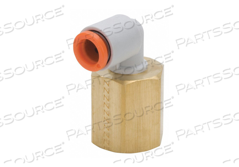 FEMALE ELBOW 90 DEG 6MM TUBEXRC(PT) by SMC