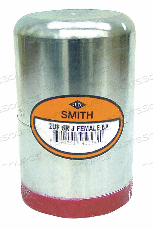 STANDARD BULL PLUG, CARBON STEEL, 4 IN FITTING PIPE SIZE, MALE NPT by JB Smith STANDARD BULL PLUG, CARBON STEEL, 4 IN FITTING PIPE SIZE, MALE NPT by JB Smith