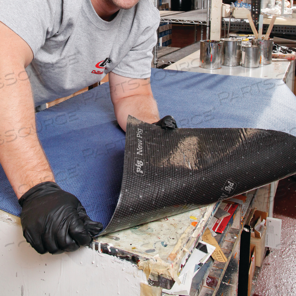 PIG PAINT BOOTH MAT WITH ADHESIVE BACKING by New Pig Corporation