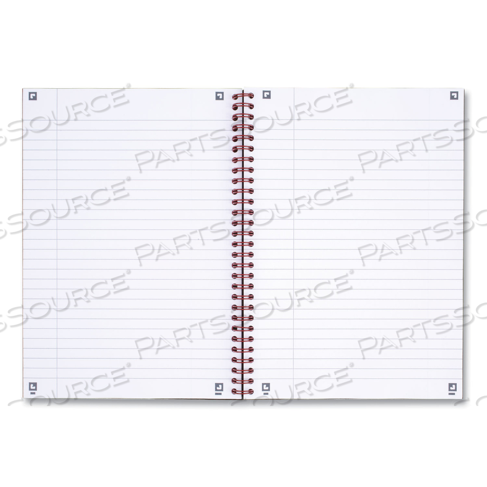 HARDCOVER TWINWIRE NOTEBOOK, SCRIBZEE COMPATIBLE, 1 SUBJECT, WIDE/LEGAL RULE, BLACK COVER, 9.88 X 6.88, 70 SHEETS HARDCOVER TWINWIRE NOTEBOOK, SCRIBZEE COMPATIBLE, 1 SUBJECT, WIDE/LEGAL RULE, BLACK COVER, 9.88 X 6.88, 70 SHEETS