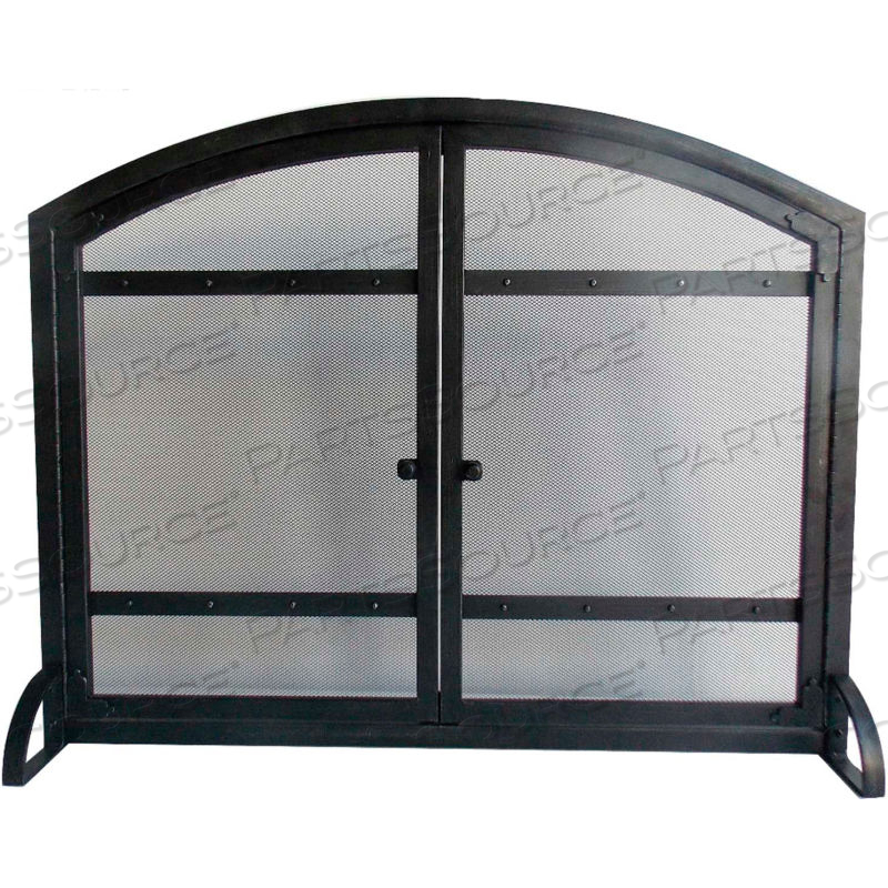 HARPER FIREPLACE SCREEN WITH DOORS by Pleasant Hearth HARPER FIREPLACE SCREEN WITH DOORS by Pleasant Hearth