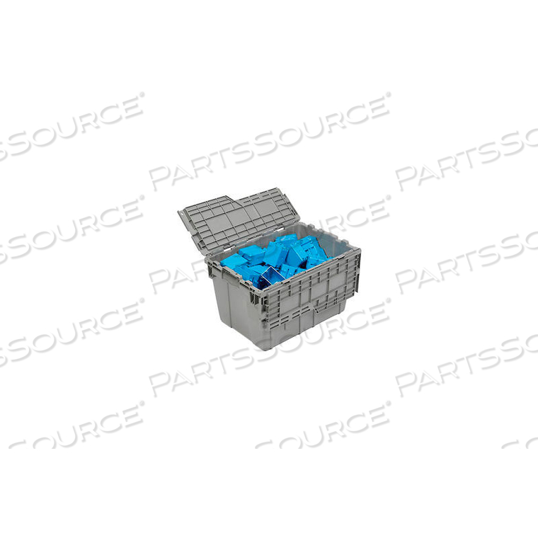 ORBIS FLIPAK DISTRIBUTION CONTAINER FP182 - 21-13/16 X 15-3/16 X 12-7/8 GRAY by Lewisbins ORBIS FLIPAK DISTRIBUTION CONTAINER FP182 - 21-13/16 X 15-3/16 X 12-7/8 GRAY by Lewisbins